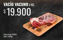 Supermercados Tadicor Vacío vacuno oferta