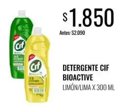 Supermercados Tadicor Cif detergente bioactive oferta