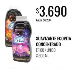 Supermercados Tadicor Ecovita suavizante concentrado oferta