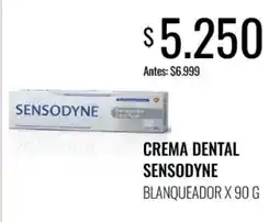 Supermercados Tadicor Sensodyne crema dental blanqueador oferta