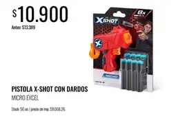 Supermercados Tadicor X-shot pistola con dardos micro excel oferta