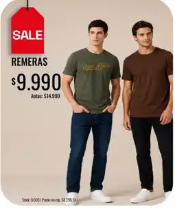 Supermercados Tadicor Remeras oferta