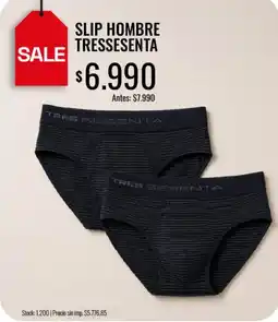 Supermercados Tadicor Tres sesenta slip hombre oferta