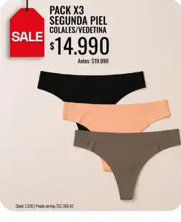Supermercados Tadicor Segunda piel colales/vedetina oferta