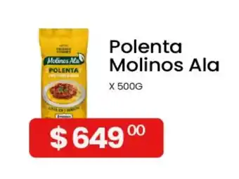 Piantoni Supermayorista Molinos Ala polenta oferta