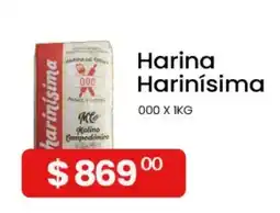 Piantoni Supermayorista Harinísima harina oferta