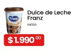 Piantoni Supermayorista Franz dulce de leche oferta