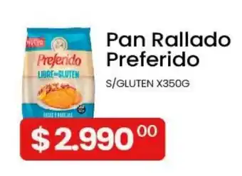 Piantoni Supermayorista Preferido pan rallado oferta