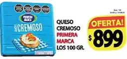 Supermercados Becerra Primera marca queso cremoso oferta