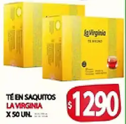 Supermercados Becerra La vaginia té en saquitos oferta