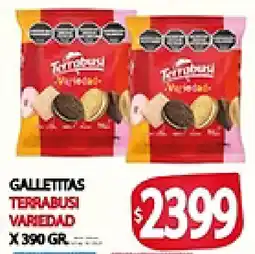 Supermercados Becerra Terrabusi gallettas variedad oferta
