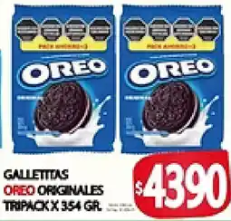 Supermercados Becerra Oreo galletitas originales oferta