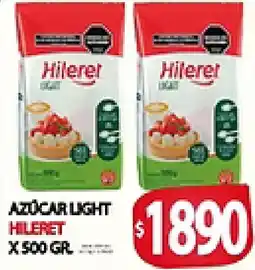 Supermercados Becerra Hileret azúcar light oferta