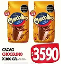 Supermercados Becerra Chocolino cacao oferta