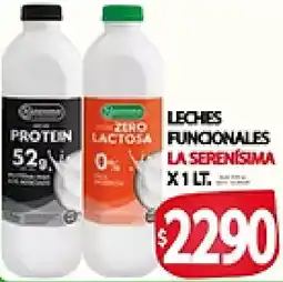 Supermercados Becerra La serenisima leches funcionales oferta