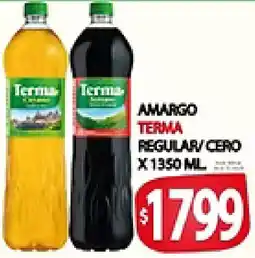 Supermercados Becerra Terma amargo regular/cero oferta