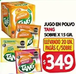 Supermercados Becerra Tang jugo en polvo oferta