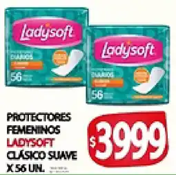 Supermercados Becerra Ladysoft protectores femeninos clásico suave oferta