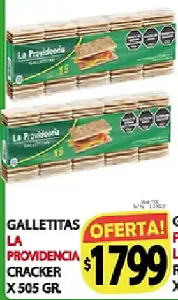 Supermercados Becerra La providencia galletitas cracker oferta