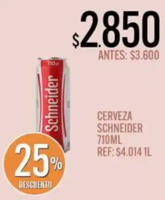 Schneider cerveza
