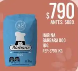 Supermercados Todo Barbara harina barbara 000 oferta