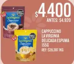 Supermercados Todo La virginia cappuccino delicada espuma oferta