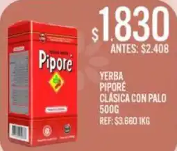 Supermercados Todo Pipore yerba pipore clasica con palo oferta