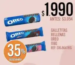 Supermercados Todo Oreo galletitas rellenas oferta