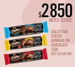 Supermercados Todo Cofler galletitas bañadas en chocolate oferta