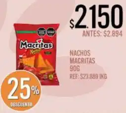 Supermercados Todo Macritas nachos oferta