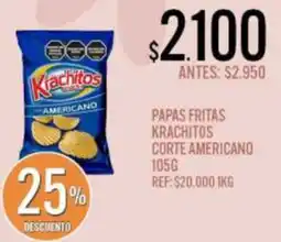 Supermercados Todo Krachitos papas fritas corte americano oferta