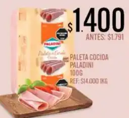 Supermercados Todo Paladini paleta cocida oferta