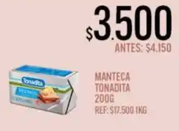 Supermercados Todo Tonadita manteca oferta