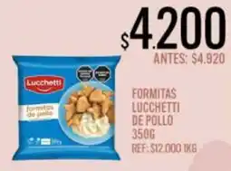 Supermercados Todo Lucchetti formitas de pollo oferta