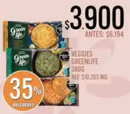 Supermercados Todo Green life veggies oferta