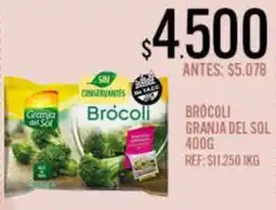 Supermercados Todo Granja del sol brócoli oferta
