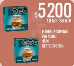 Supermercados Todo Paladini hamburguesas oferta