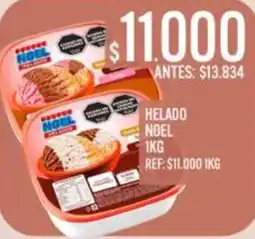 Supermercados Todo Noel helado oferta