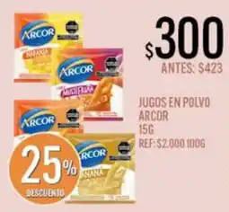 Supermercados Todo Arcor jugos en polvo oferta