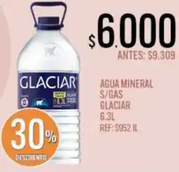 Supermercados Todo Glaciar agua mineral s/gas oferta