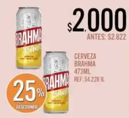 Supermercados Todo Brahma cerveza oferta