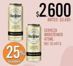 Supermercados Todo Warsteiner cerveza oferta