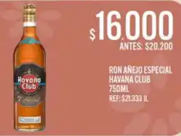 Supermercados Todo Havana Club ron añejo especial oferta