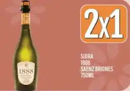 Supermercados Todo Saenz briones sidra 1888 oferta