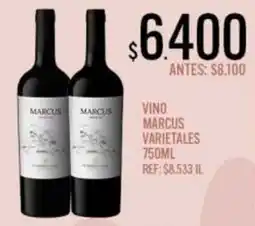 Supermercados Todo Marcus vino varietales oferta