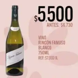 Supermercados Todo Rincón famoso vino blanco oferta