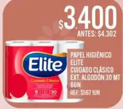 Supermercados Todo Elite papel higiénico oferta