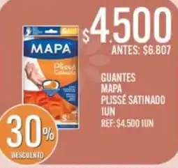 Supermercados Todo Mapa guantes plissé satinado oferta