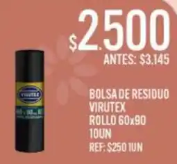 Supermercados Todo Virutex bolsa de residuo oferta