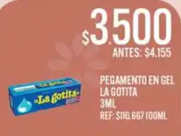 Supermercados Todo La gotita pegamento en gel oferta